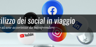 Utilizzo dei social in viaggio