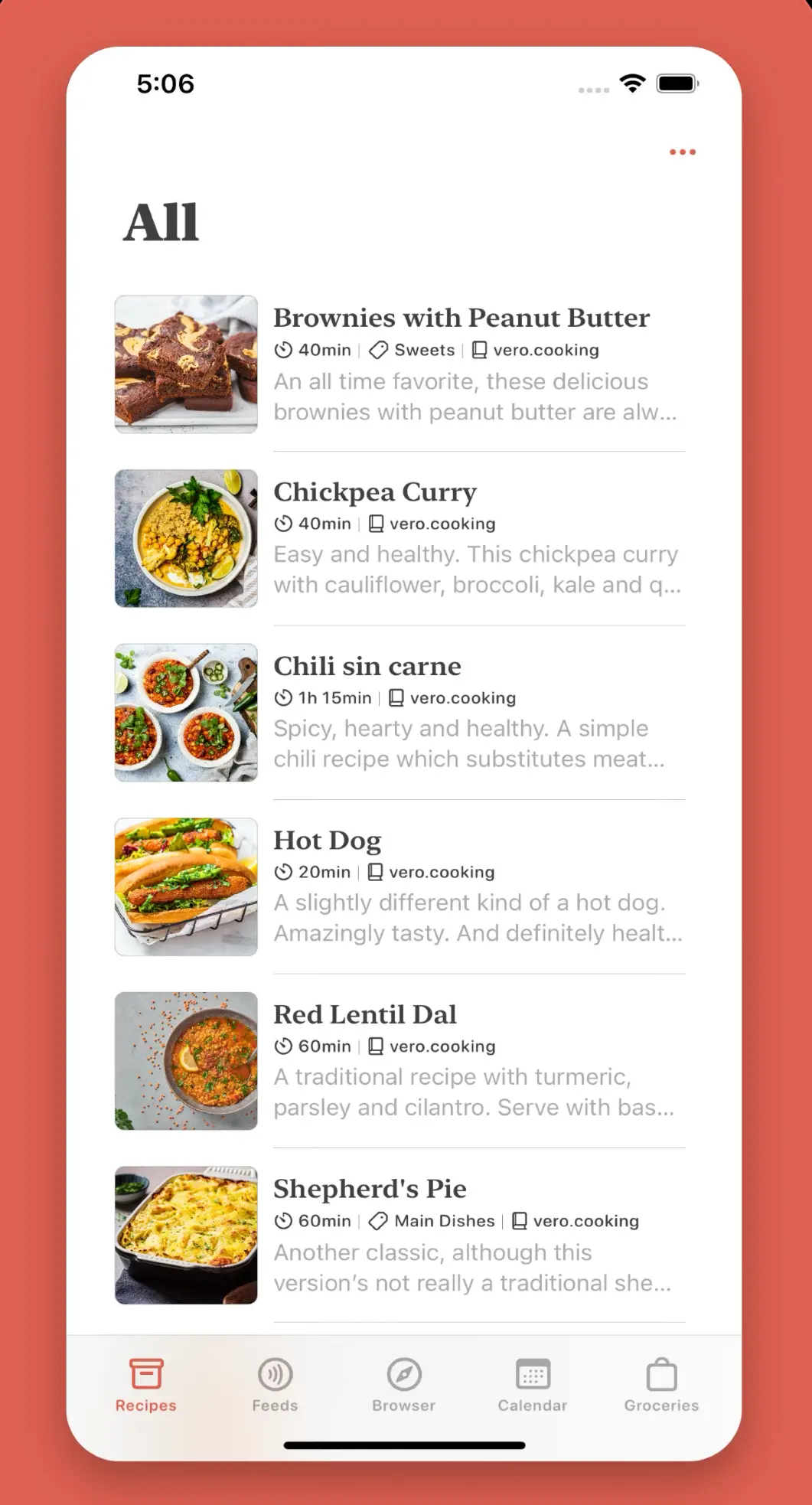 Migliori app di ricette - Mela