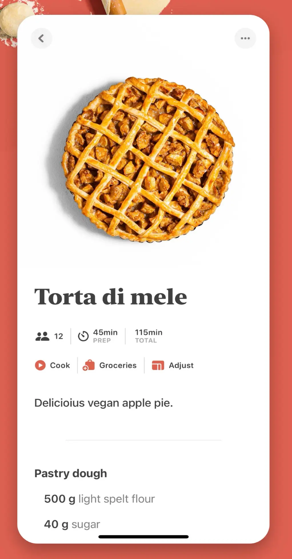 Migliori app di ricette - Mela