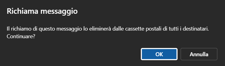 Come ritirare una mail su Outlook
